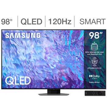 Samsung Pantalla 98" QLED 4K Smart TV