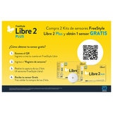 Freestyle Libre 2 Plus Monitoreo de Glucosa 2 Sensores