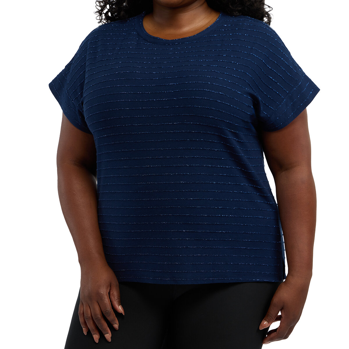 Ellen Tracy Blusa para Dama Azul Chica