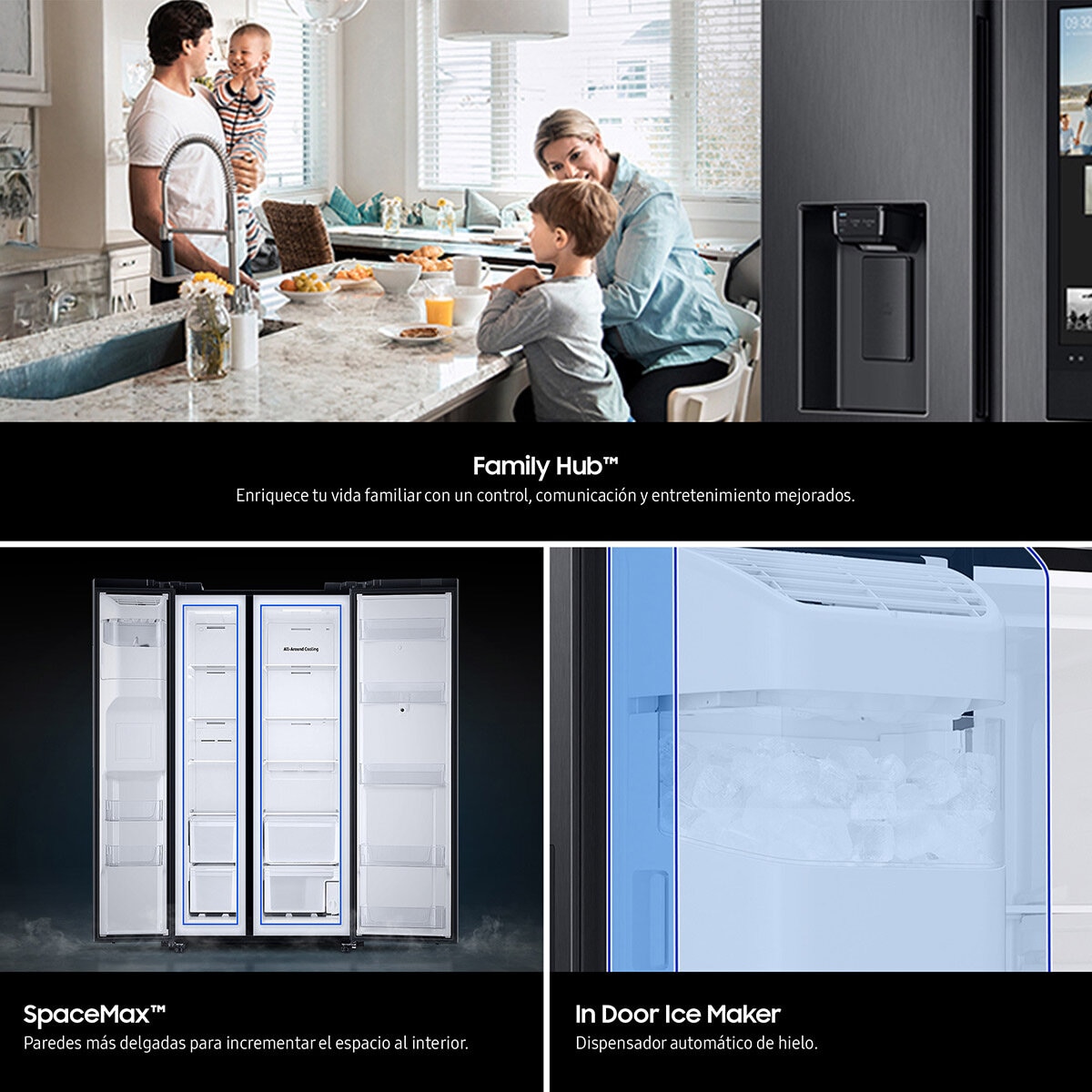 Samsung Refrigerador 22' Side by Side