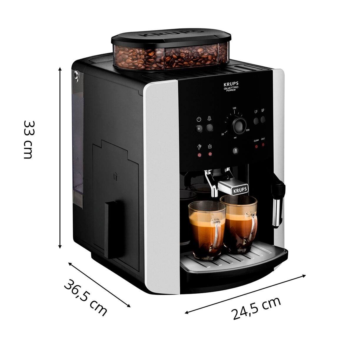 Krups Cafetera Automática Arabica , incluye kit de mantenimiento