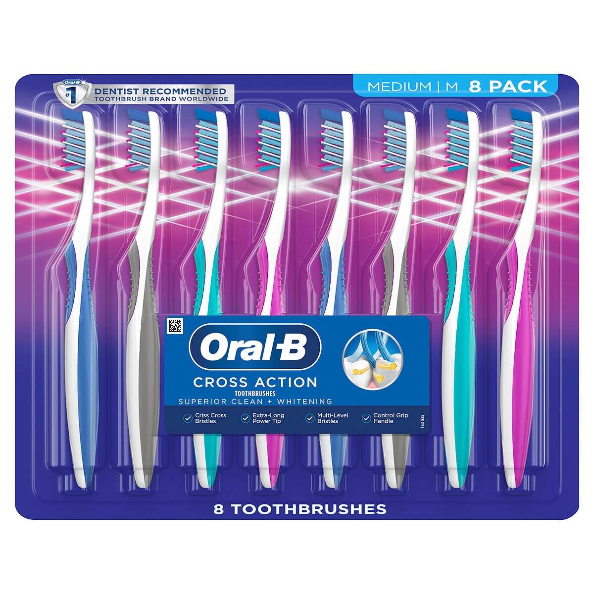 Oral-B Cepillos Dentales 8 pzas