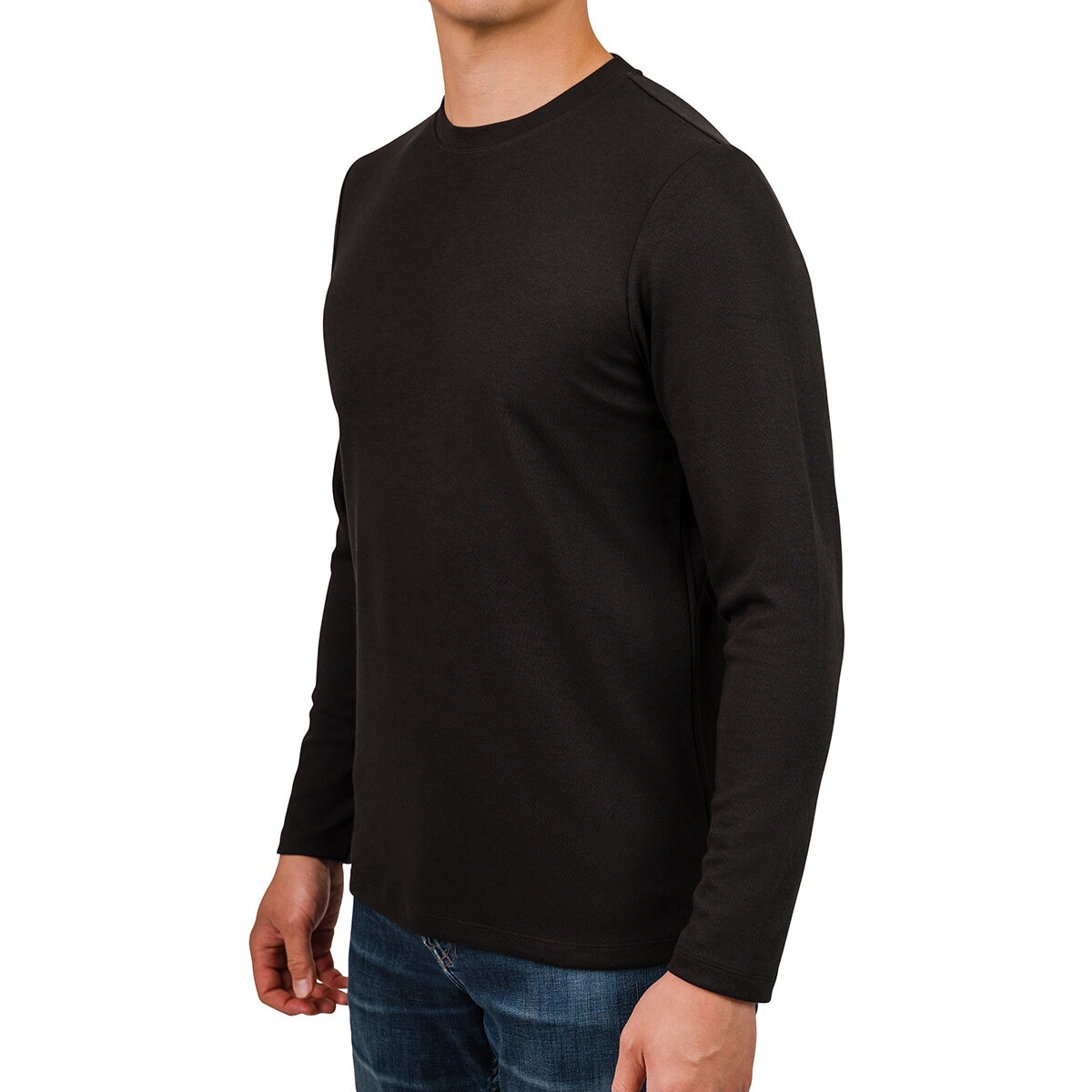 Rough Dress Playera para Caballero Negro Grande