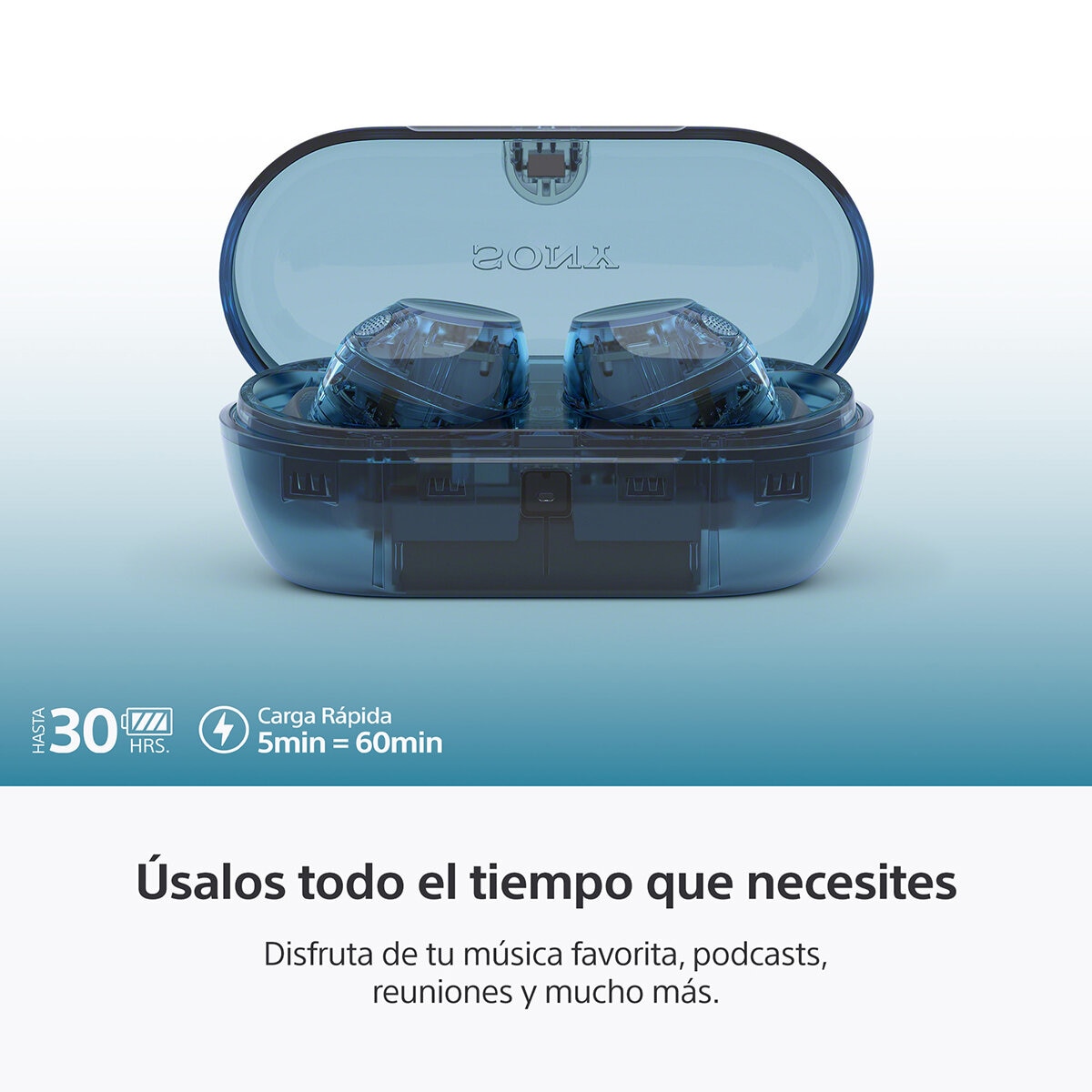 Sony Audífonos WF-C710N Azul