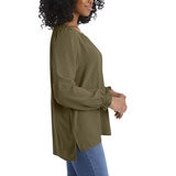 Jessica Simpson Blusa para Dama Verde Extra Chica
