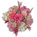 Alive, Bouquet Mix Rosa, Caja blanca, Duración 6 Meses.