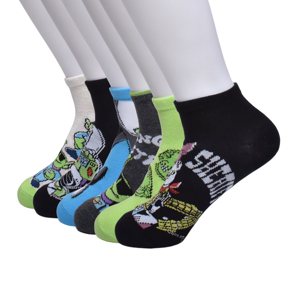 Calcetines para Niños y Niñas 6 pares Toy Story 14 - 18 cm