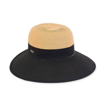Sun & Sand, Sombrero de Ala Media Bicolor