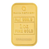 Lingote de Oro 1 oz RAND Elefantes Africanos