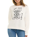 Keith Haring Sudadera para Dama Blanco EE Grande Keith Haring Sudadera para Dama Blanco EE Grande