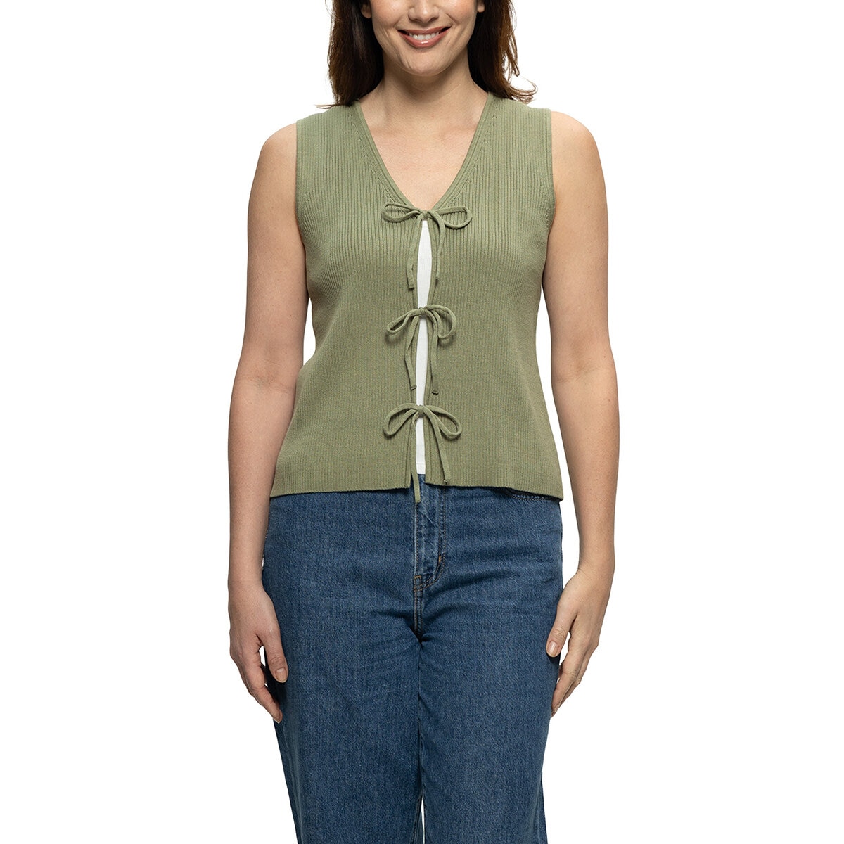 Hilary Radley Chaleco de Punto para Dama Varias Tallas y Colores