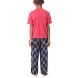 Saint Eve Pijama 3 piezas para Niños y Niñas Rojo 7 / 8 Años
