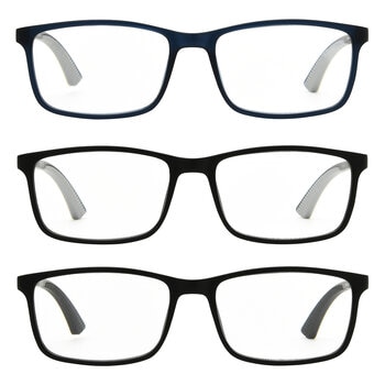 Foster Grant, Lentes de lectura, Dioptría +3.00 para Caballero Foster Grant, Lentes de lectura, Dioptría +3.00 para Caballero