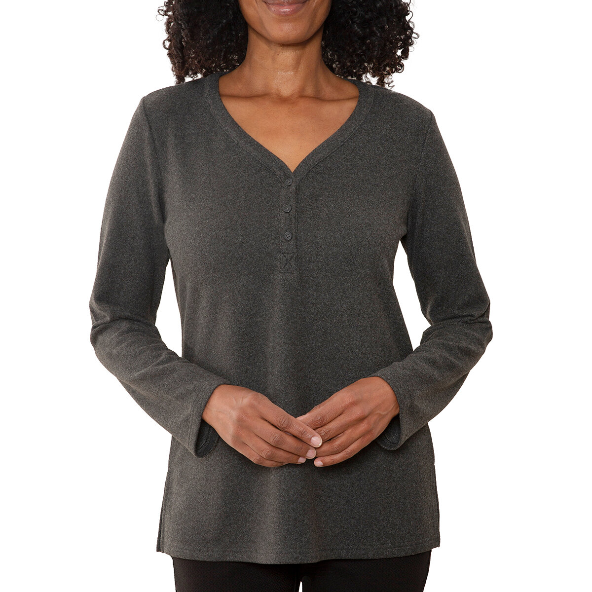 Mario Serrani Blusa para Dama Gris Grande
