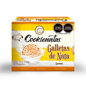 Cookienatas Galletas de Nata 650 g