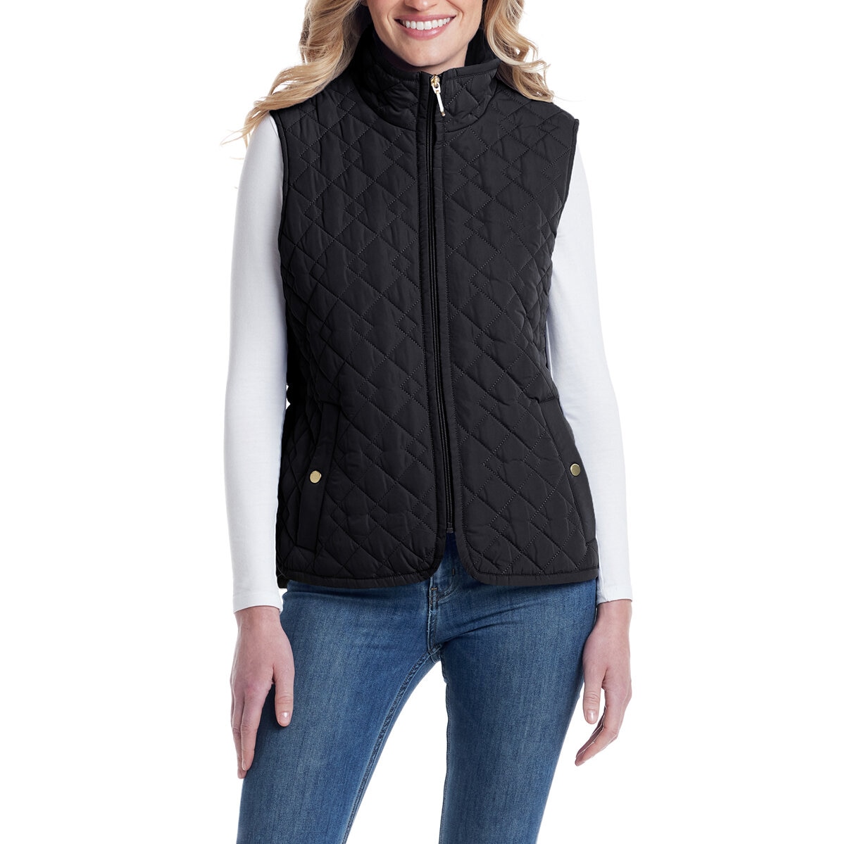 Weatherproof Chaleco para Dama Negro Grande