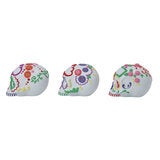 Figuras de Calaveritas de Azúcar con Luces LED, Juego de 3 Pzas. Figuras de Calaveritas de Azúcar con Luces LED, Juego de 3 Pzas.