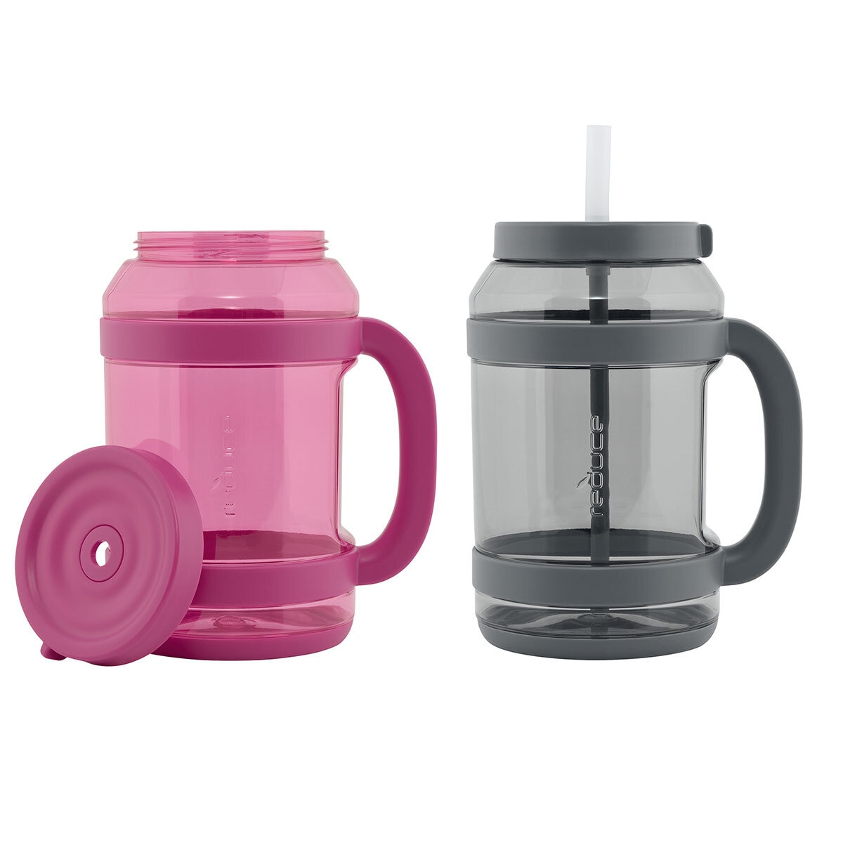 Reduce  Juego de 2 Bottelas de Agua de 2.3L  rosa