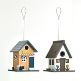 Stylecraft, Paquete de 2 Casitas para Ave de Madera, Café y Casa de Háda