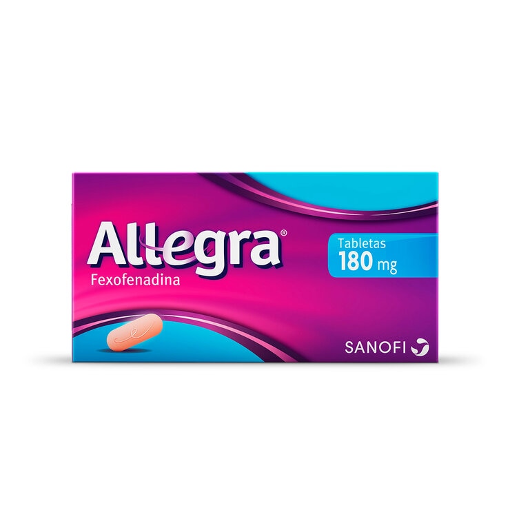 Allegra 180 mg 10 Tabletas