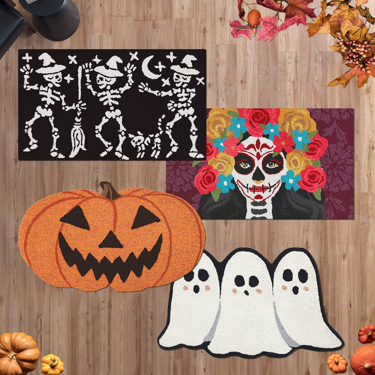 Tapete Decorativo de Halloween, 56 cm x 97 cm, Varios Modelos