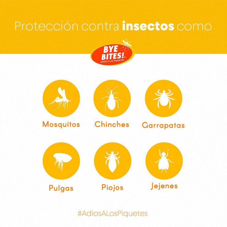Bye Bites Natural Repelente de Insectos 2 pzas de 130 ml + Prevent en Gel Repelente de Insectos de 150 ml