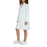 Lands' End Bata para Dama blanco chica