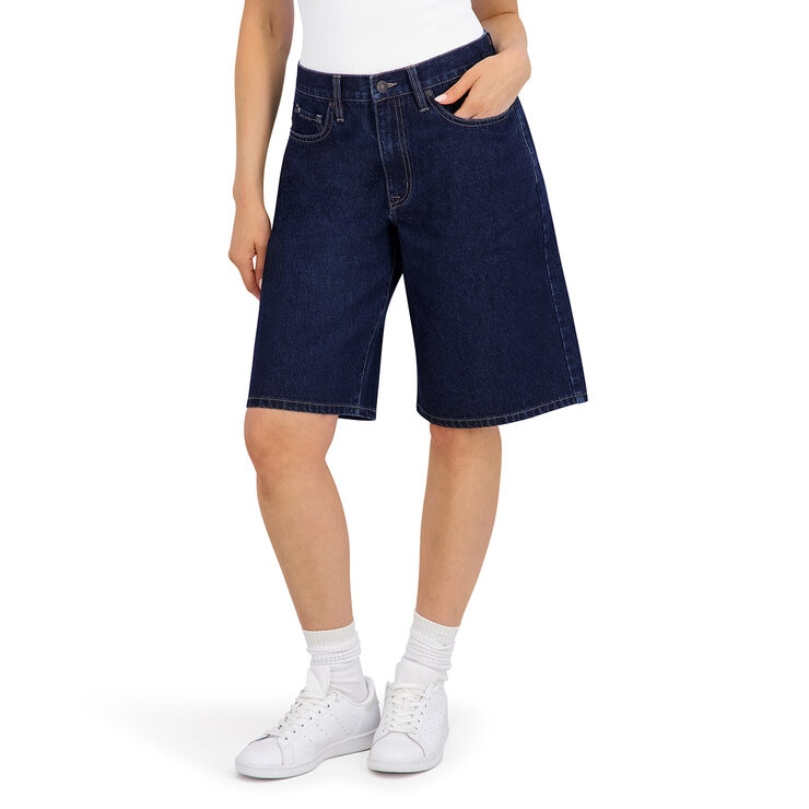DKNY Bermuda Jorts Mezclilla para Dama Varias Tallas y Colores DKNY Bermuda Jorts Mezclilla para Dama Varias Tallas y Colores