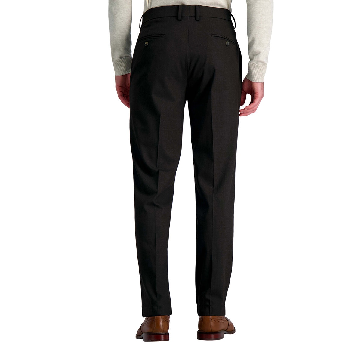 Haggar Pantalones para caballero café 38 x 32