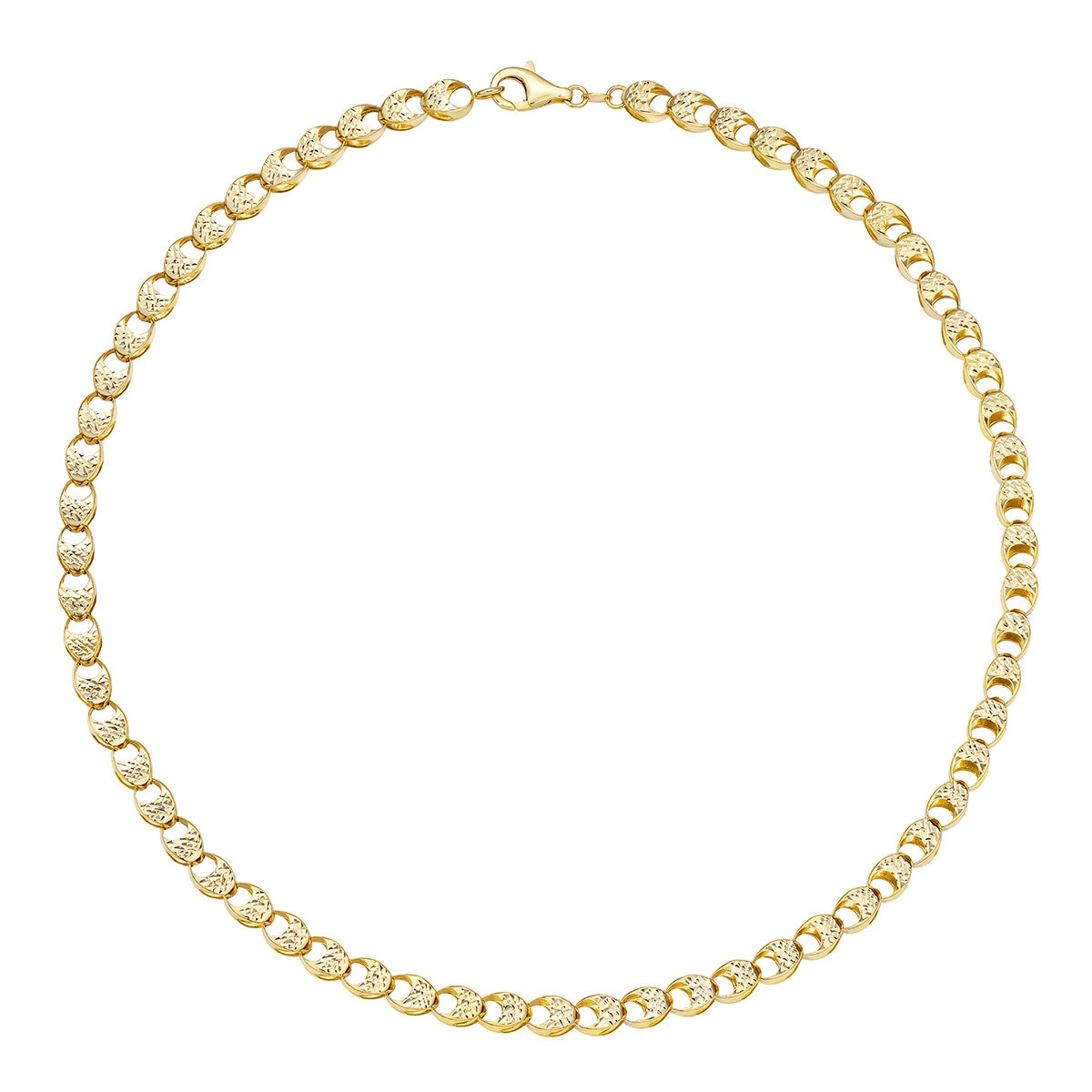 Cadena para Dama, 45.72cm, Oro Amarillo de 14k
