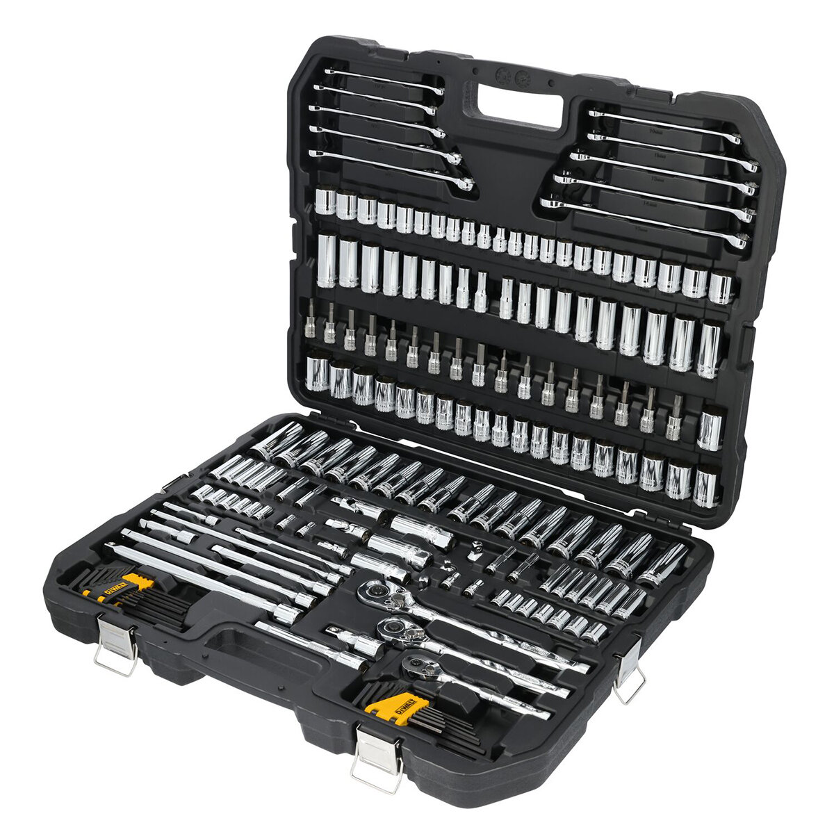 Dewalt, Juego de Herramientas Mecánicas de 185 Piezas.