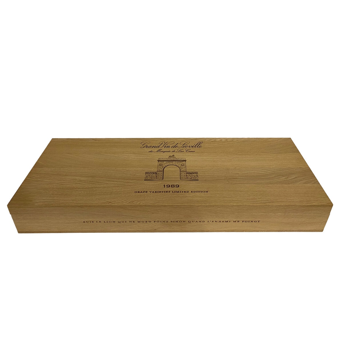Grand Vin de Leoville du Marquis de Las Cases Caja con 6 Botellas de 750 ml + Copas