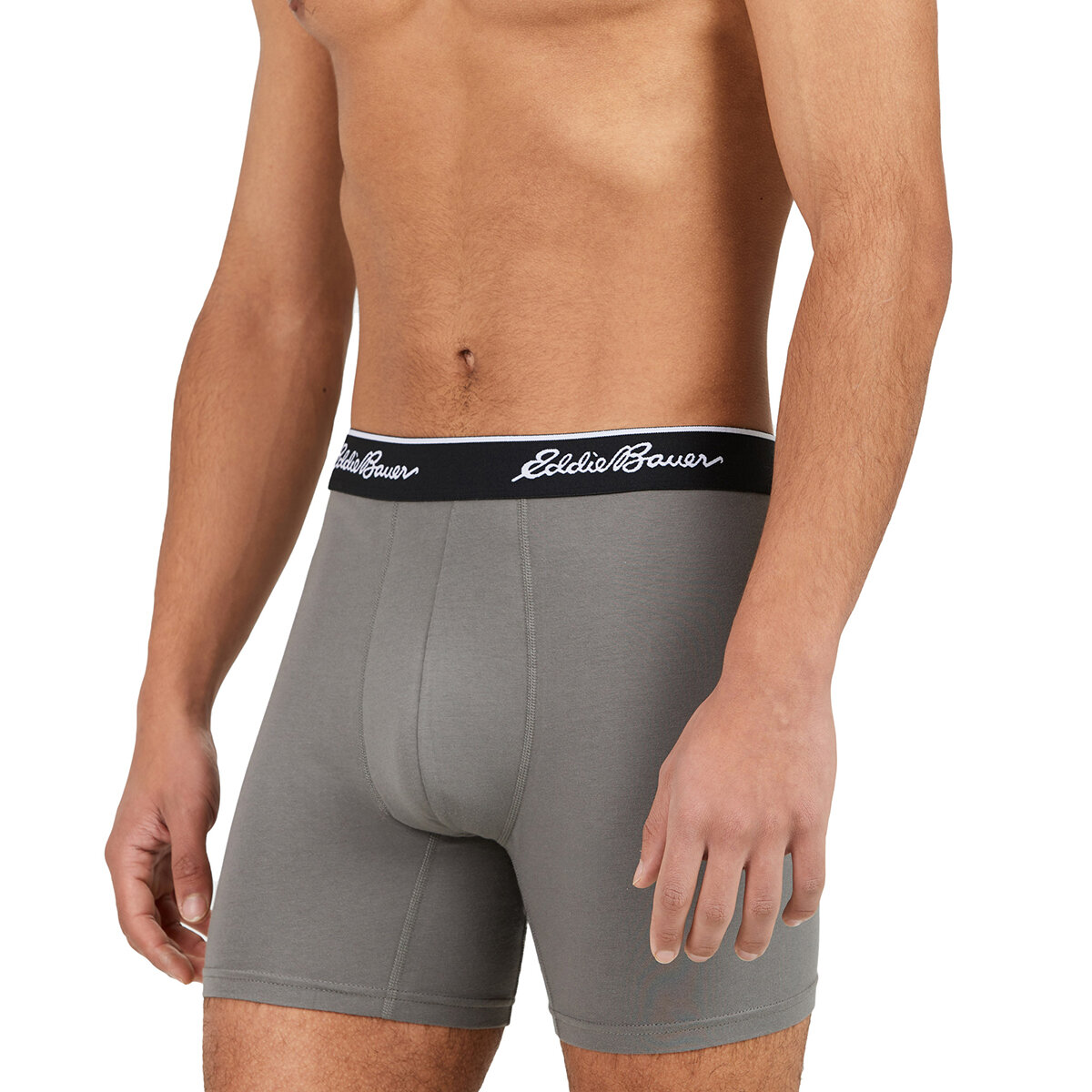 Eddie Bauer Boxers para Caballero 5 piezas Negro Mediana