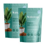 Ekologi, Fibra de Coco 2 piezas de 900g