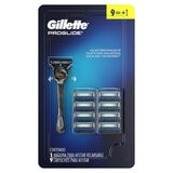 Gillette Proglide Máquina Para Afeitar Recargable + 9 Repuestos Para Afeitar