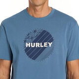 Hurley Playera para Caballero Azul Extra Grande