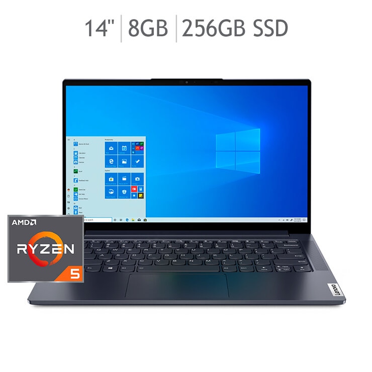 Lenovo Laptop Yoga Slim 7 14" Full HD AMD Ryzen 5 8GB 256GB SSD