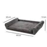 Maypet, Cama Minimalista para Perro, Tamaño Mediano , Color Gris