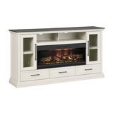 Tresanti, Consola de TV con Chimenea Eléctrica Tresanti, Consola de TV con Chimenea Eléctrica