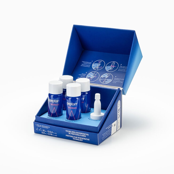 Pilopeptan Woman Proteokel c/4 Ampolletas 64 ml.