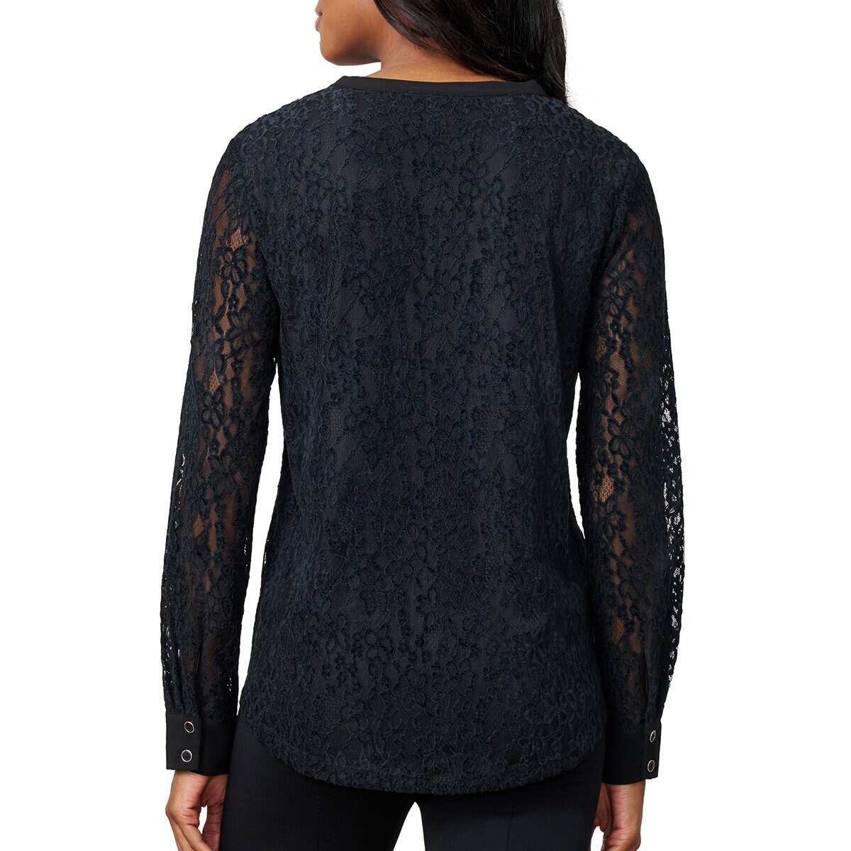 Cable and Gauge Blusa para Dama Negro Extra Grande Cable and Gauge Blusa para Dama Negro Extra Grande