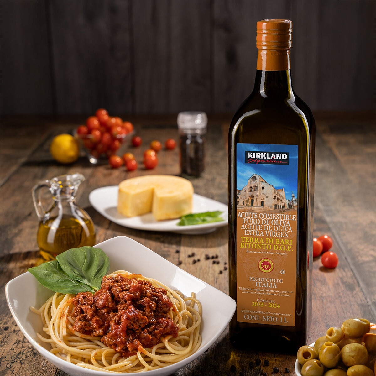 Kirkland Signature Aceite de Oliva Extravirgen Terra Di Bari D.O.P 1 l