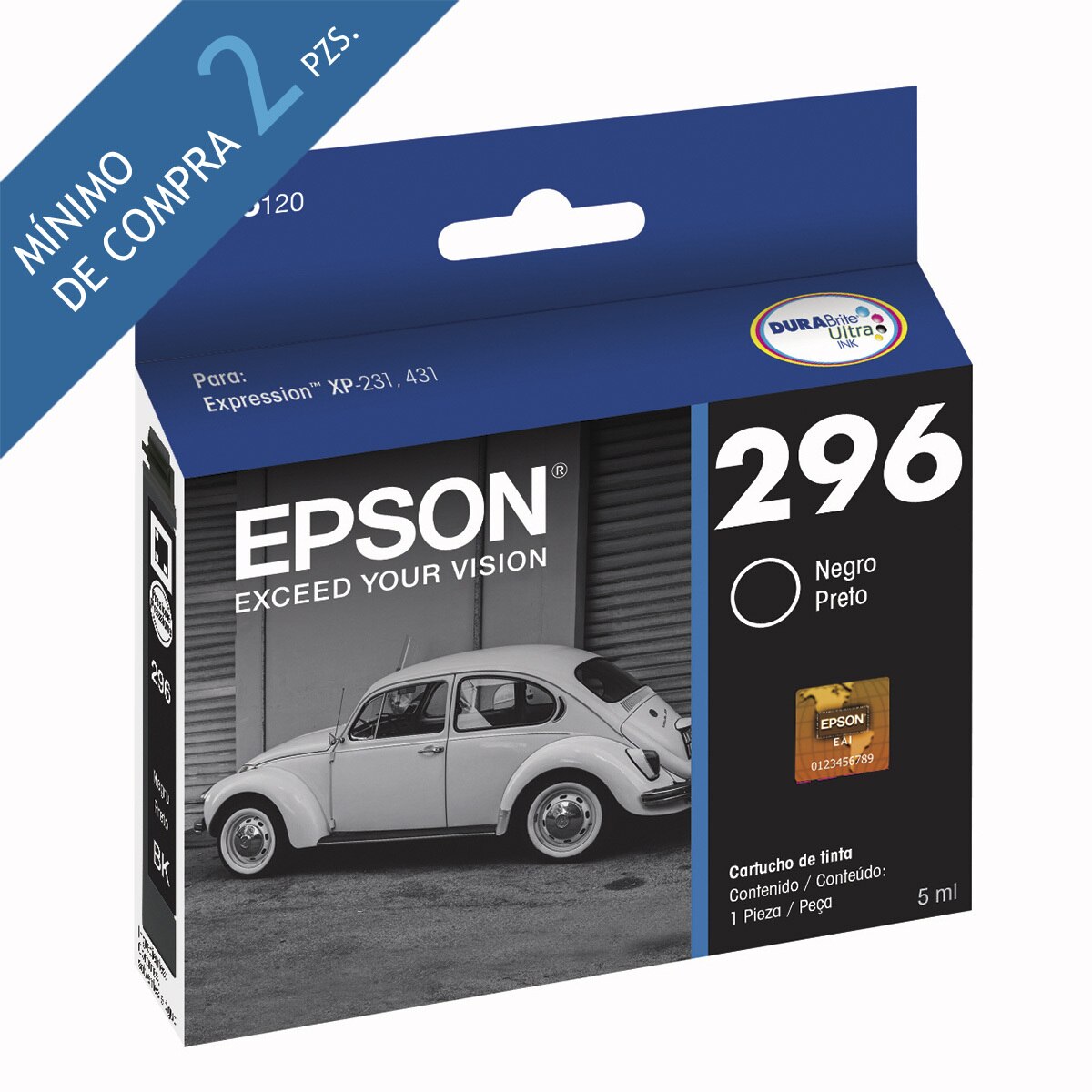 Epson cartucho de tinta 296 negro | Costco México