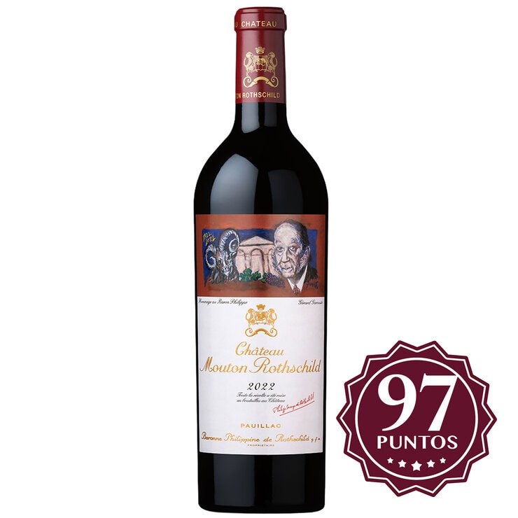Vino Tinto Chateau Mouton Rothschild 2022 750 ml