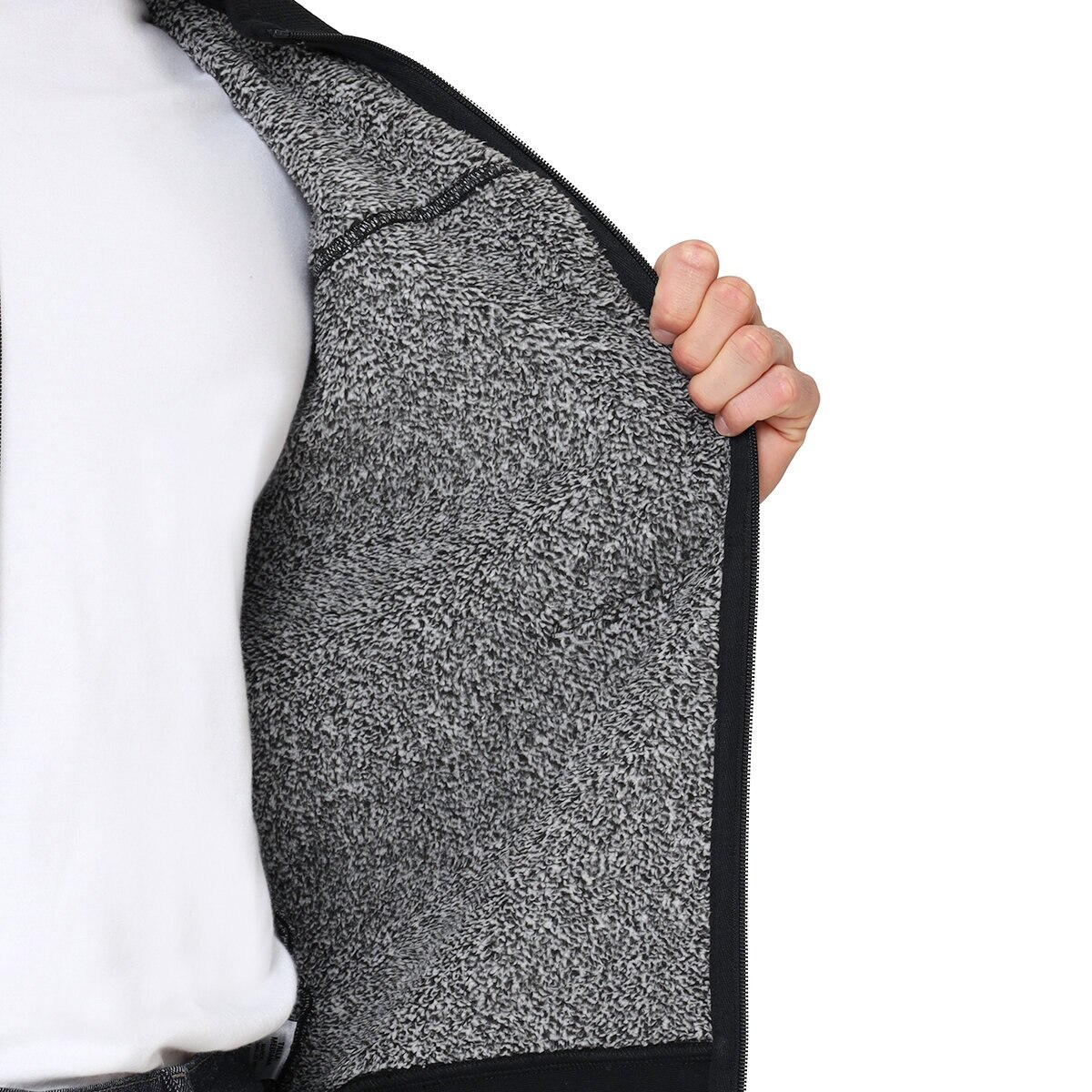 B.C. Clothing CO. Heritage Chamarra para Caballero Negro Chica