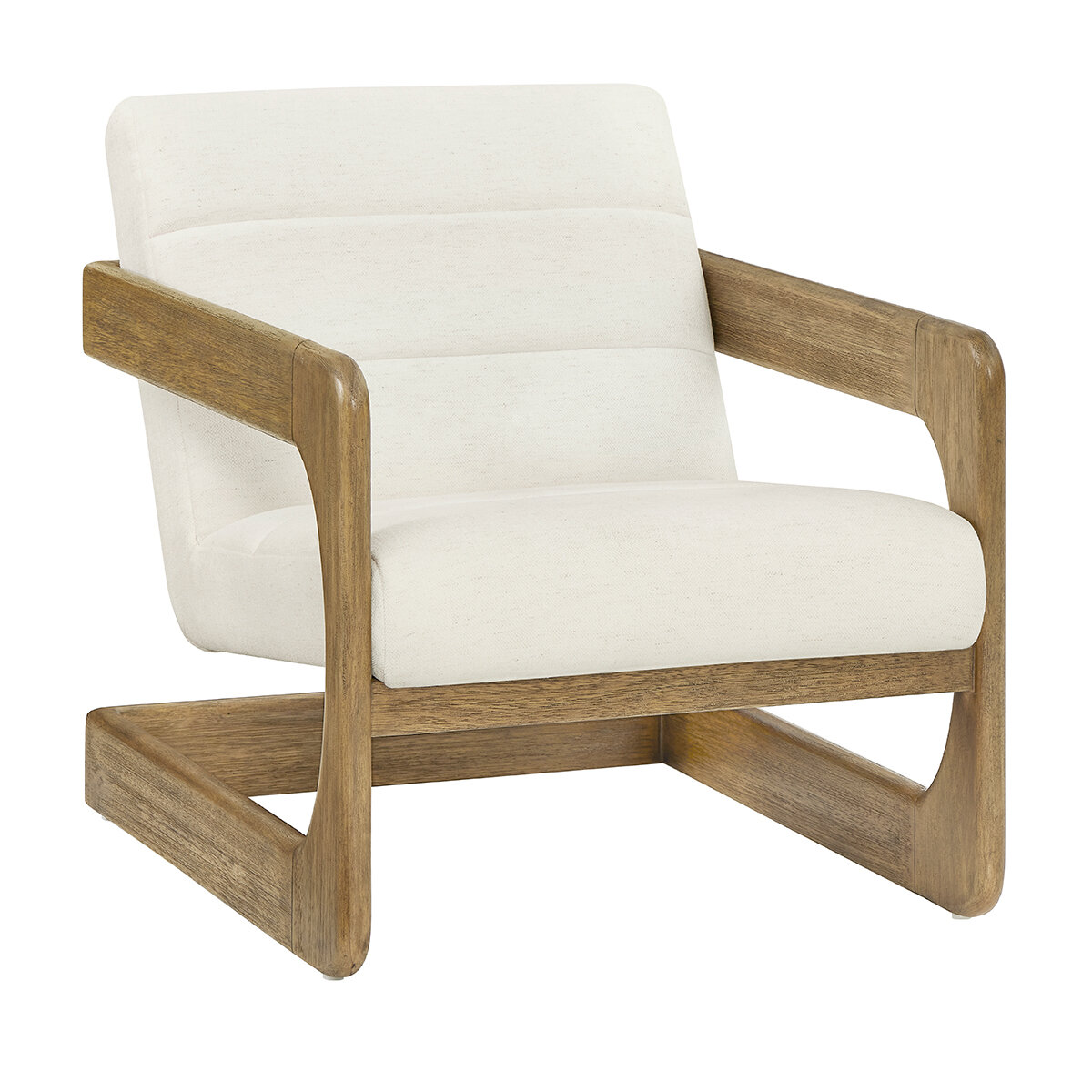 Thomasville, Silla de Tela con Base de Madera