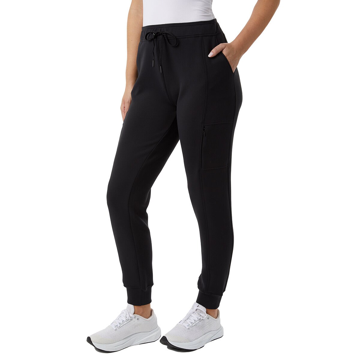 32 Degrees Heat Pants para Dama Negro Chica