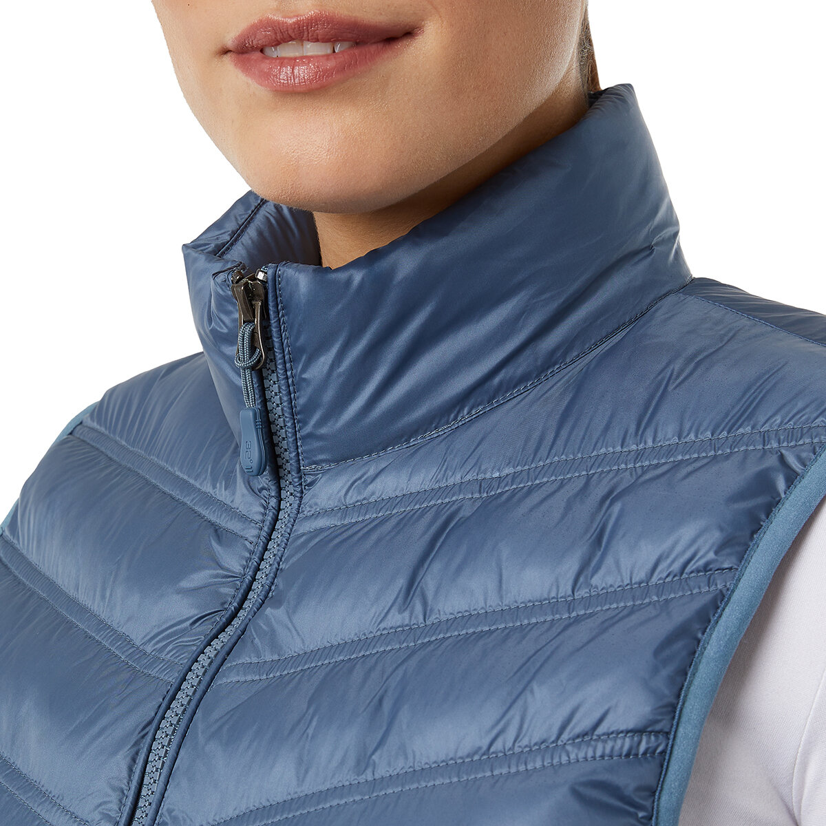 32 Degrees Heat Chaleco para Dama Azul Extra Grande