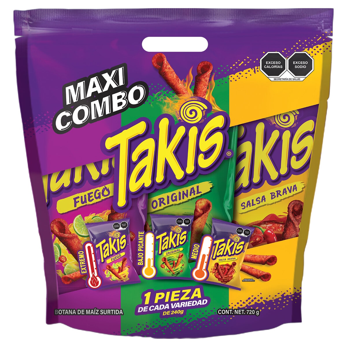 Takis Maxi Combo 3/240 g