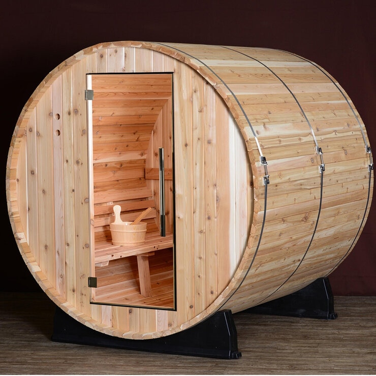 Sauna con Diseño de Barril Almost Heaven Morgan, 4 Personas